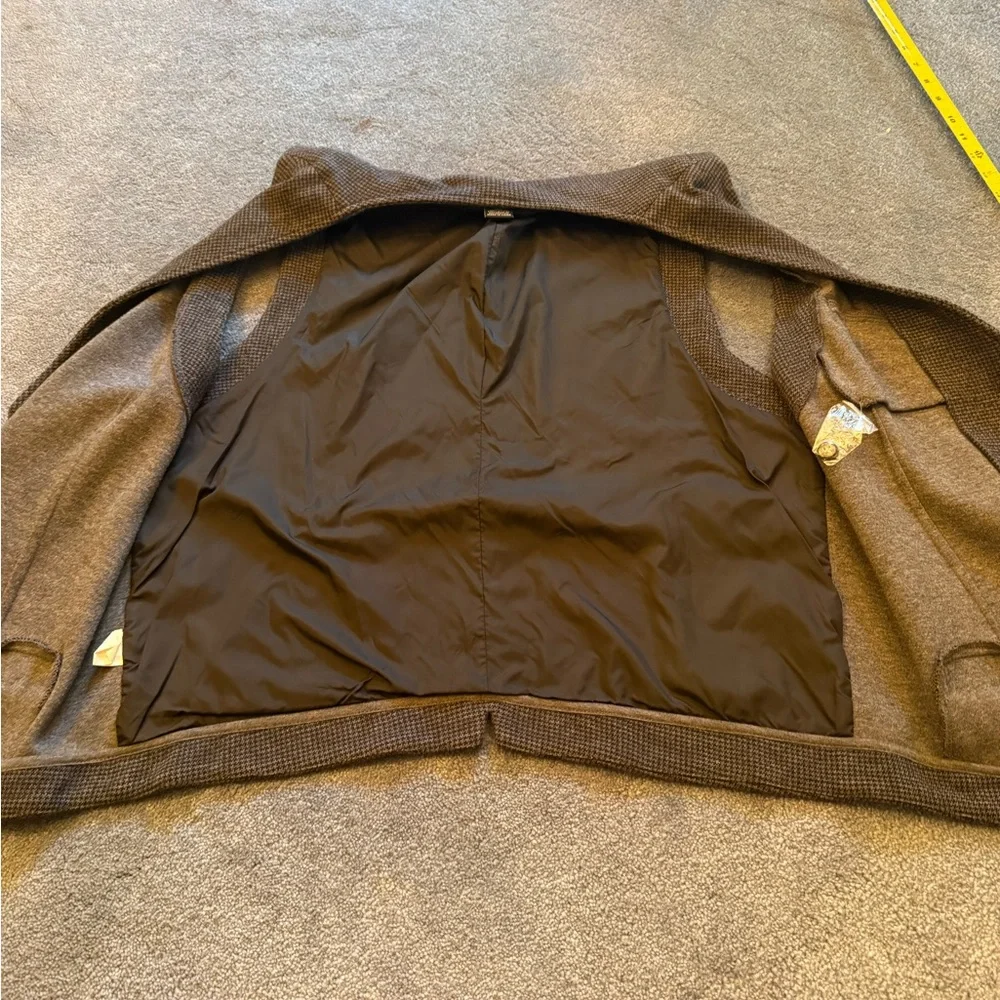 Y2K AXIST Men's Black Houndstooth Vest XL - Picture 7 of 10